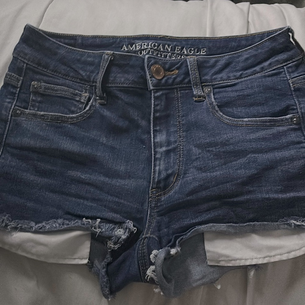 American Eagle (AE) High rise Denim Shorts New